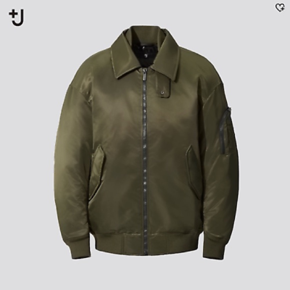[NWT] Uniqlo men’s +J Jil Sander Hybrid Down Oversized Blouson Jacket size M